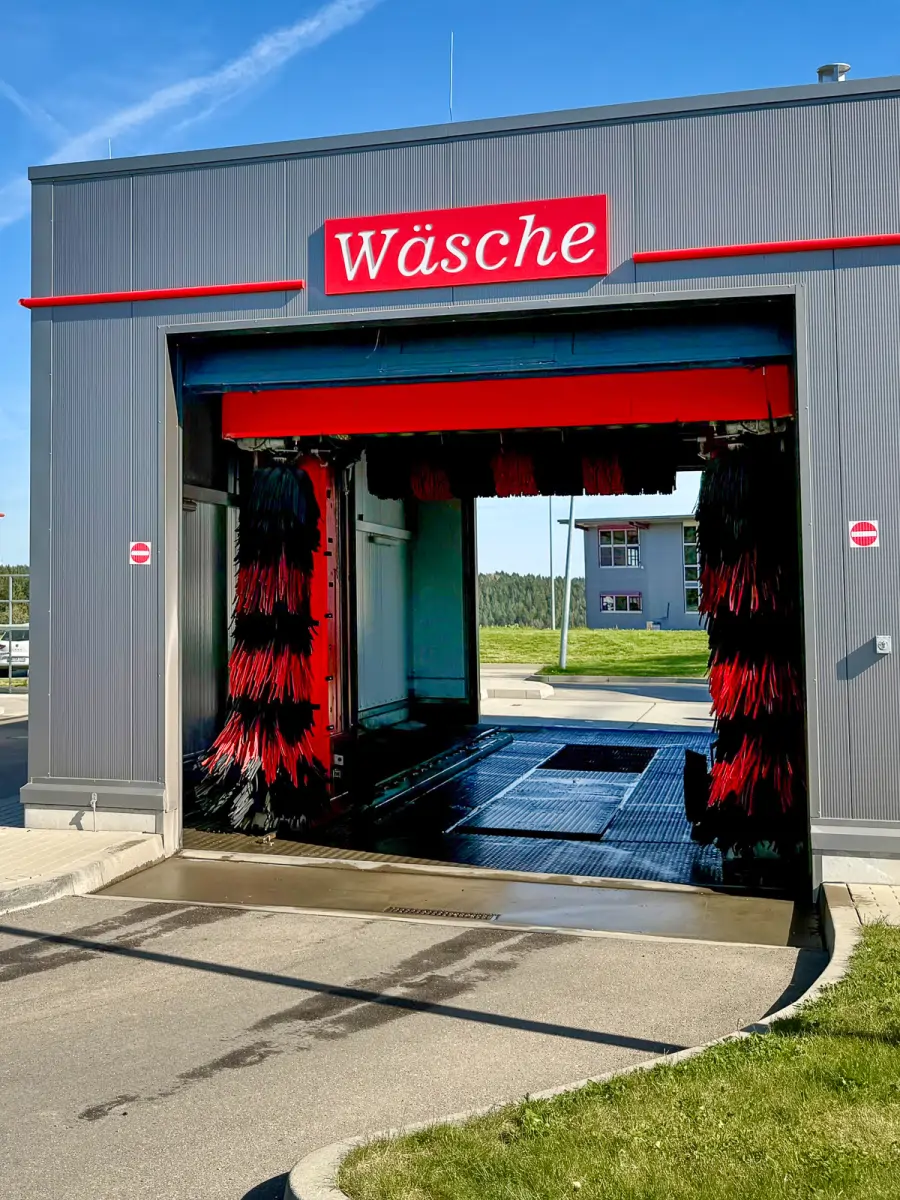 Autowaschanlage Hofmarkt Tankstelle Betzweiler