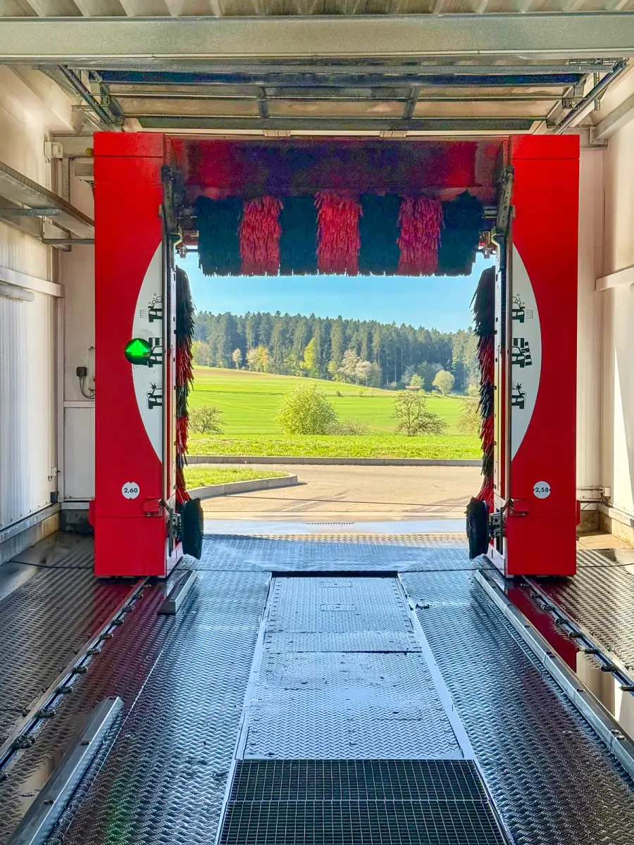 Autowaschanlage Hofmarkt Tankstelle Betzweiler