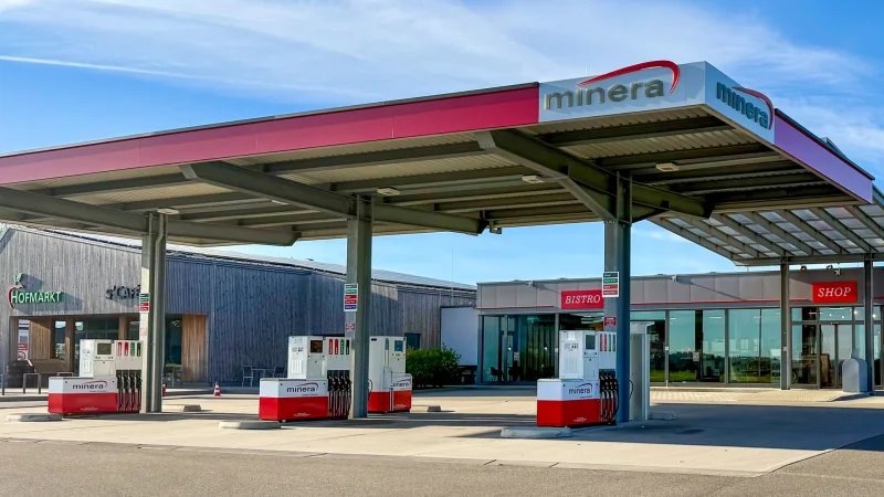 tankstelle minera
